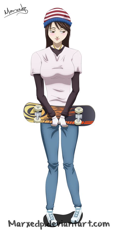 Skater Girl Original Character By Marxedp On Deviantart