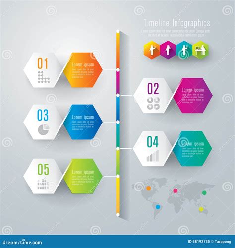 Timeline Infographics Design Template Royalty Free Stock Photo Image