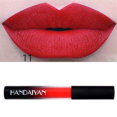 Best Deal Hot Waterproof Long Lasting Liquid Red Velvet Matte Lipstick Makeup Lip Gloss Lip