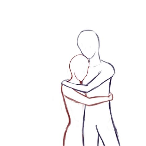 Boy And Girl Hugging Drawing Free Download On Clipartmag