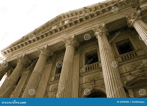 Pillars of Justice stock photo. Image of power, courthouse - 5200486