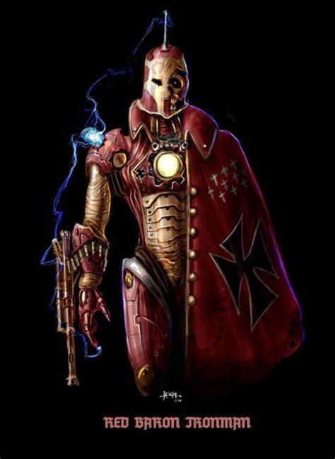 亗 Dr Emporio Efikz 亗 Red Baron Marvel Tony Stark Steampunk Art