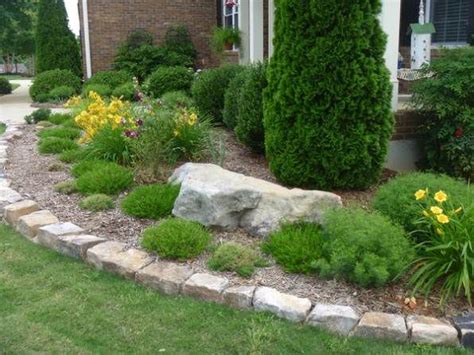 Stone landscape edging in a variety shapes and colors. stone-driveway-edging-ideas.jpg (596×447) | Landscaping ...