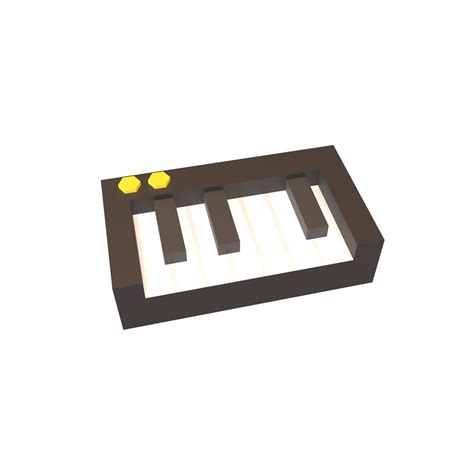 3d Model Cartoon Piano Icon V1 001 Vr Ar Low Poly Cgtrader