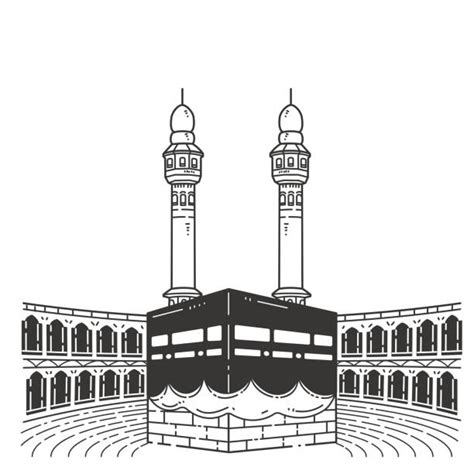 Hajj Drawing Illustrations Royalty Free Vector Graphics And Clip Art