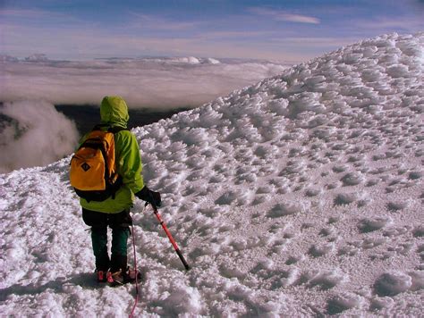 Snow Formations In Cotopaxi Photos Diagrams And Topos Summitpost