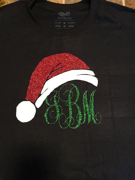The initials in a personal monogram can be arranged in two ways. Christmas monogram shirt | Christmas monogram, Christmas monogram shirt, Diy christmas shirts