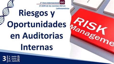 Los Riesgos Y Oportunidades En Iso 190112018 Programa De Auditoria