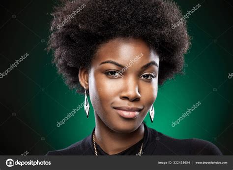 Young And Beautiful Black Woman — Stock Photo © Tommyandone 322435654