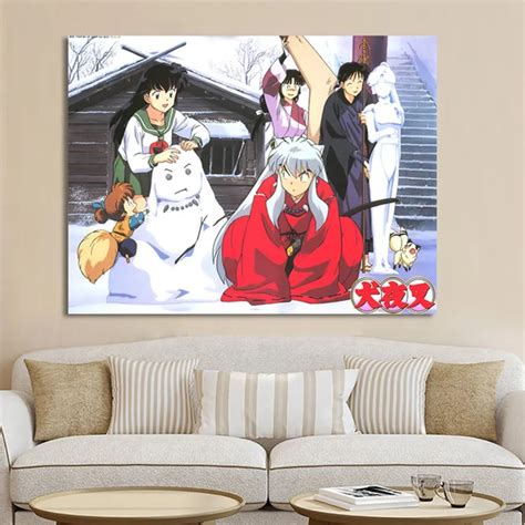 Print Modular Picture Wall Art Canvas Painting Japanese Anime