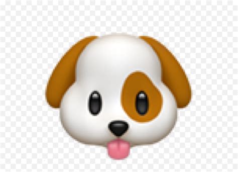 Emoji Iphoneemoji Dog Dogemoji Puppy Freetoedit Transparent