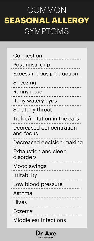 Natural Ways To Treat Seasonal Allergy Symptoms Dr Axe Seasonal