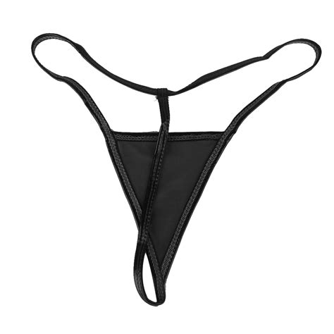 Imported Women Sexy V String Briefs Panties Thongs Lingerie Underwear Black