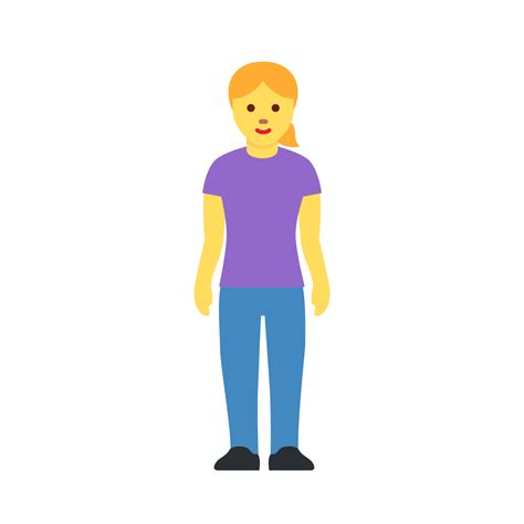 🧍‍♀️ Woman Standing Emoji What Emoji 🧐
