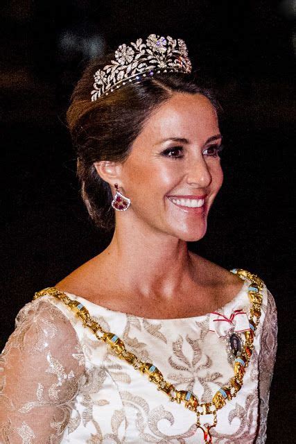 Princess Marie Of Denmark Looks Stunning In A Full Length White Gown