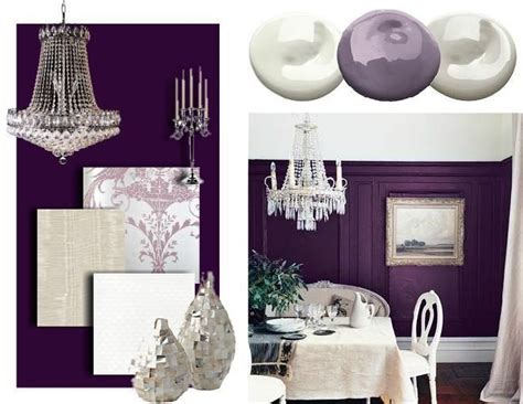 Living Room Design Creating A Purple Color Scheme Interior Design