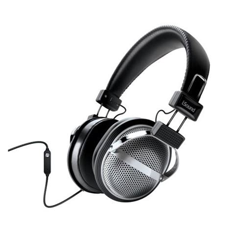 Isound Dg Dghp 5526 Hm 270 Stereo Stainless Steel Headphones With Mic