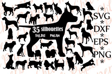 Free Dog Silhouette Svg Dog Clipart Dog Cut Filedogs Vector Crafter