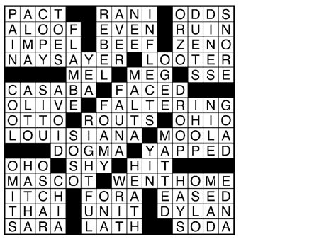 Usa Today Network Newspaper Crossword Sudoku Puzzle Answers Today
