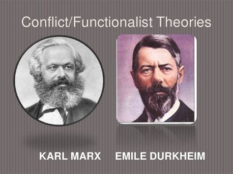 Marxist Comparison With Durkheim