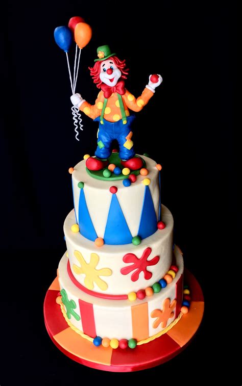 Clown Birthday Cake Images Cakezb