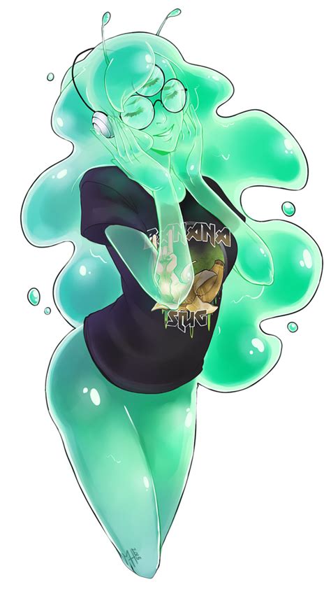 Heavy Metal Slime Character Art Fantasy Character Design Slimes Girl