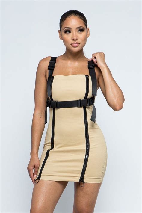 Stretchable Cotton Mini Dress Beige S In 2021 Mini Dress Ribbed Mini Dress Tight Mini Dress