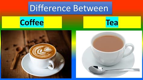 Difference Between Coffee And Tea Youtube