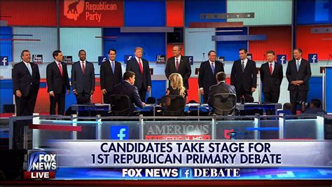 First Republican Debate Of 2016 Presidential Race Kicks Off On Fox News