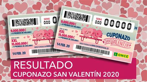 Cuponazo De San Valentín 2020 Resultado Del Sorteo De La Once De Hoy