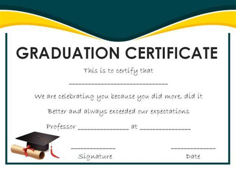 25 Free Graduation Certificates Why We Love Them And You Should