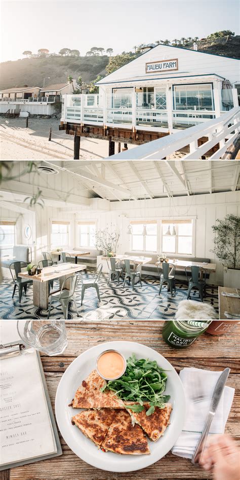 Take A Ride Up The Pch And Visit Malibu Farm For A Beautiful Dining