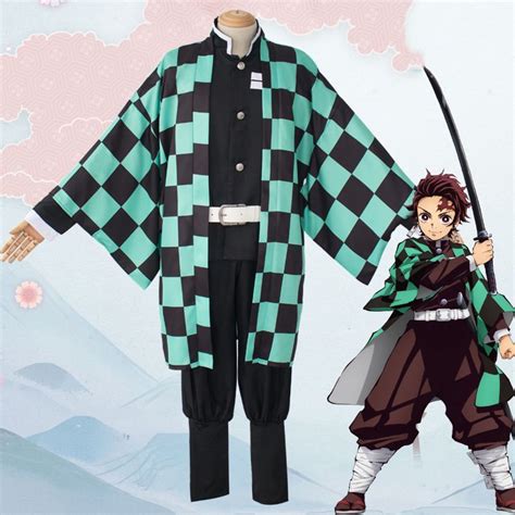 Including top, briefs, kimono cardigan. Kamado Tanjirou Demon Slayer Kimetsu No Yaiba Costume Cosplay Suit | Cosplay, Costumes, Hunter anime