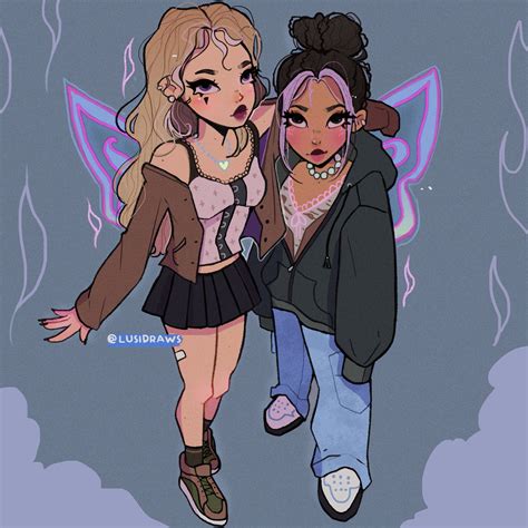 Luci 🕸️ Comms Open On Twitter Indie Drawings Girls Cartoon Art