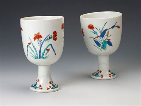 Burghley Collections A Pair Of Goblets Circa 1670 90 Antique