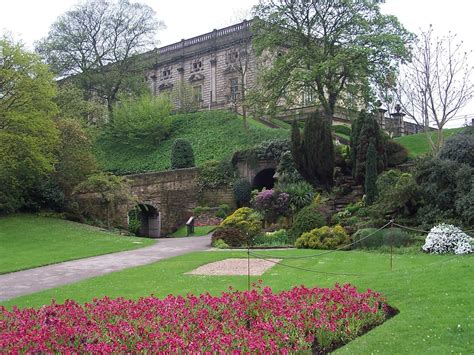 Nottingham Nottingham Castle A Palace Now Stands Where The Massive