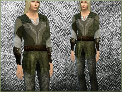 Mythical Dreams Sims 4 Legolas Inspired Elven Outfit