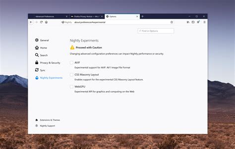 How To Enable The New Firefox Experiments Ui