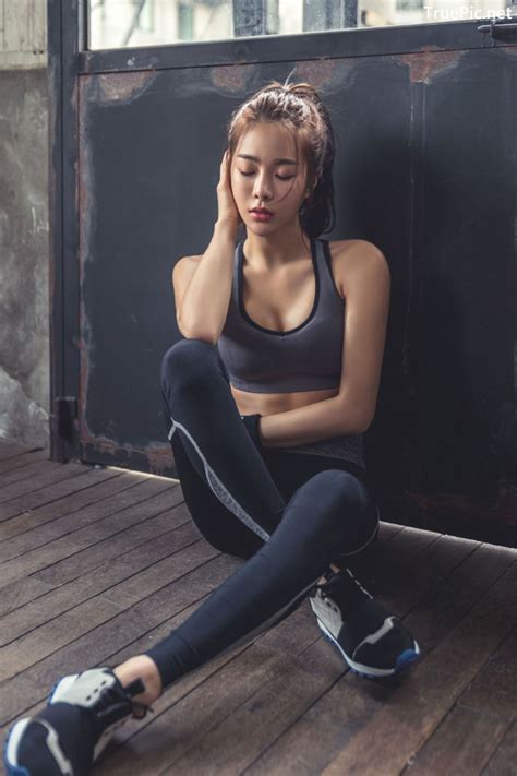Korean Beautiful Model An Seo Rin Fitness Fashion Photography
