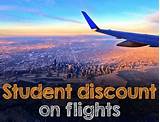 Images of Student Flights Website
