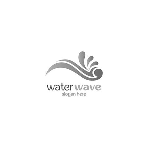Water Logo Vector Design Logo Template Custom Graphic Design Water