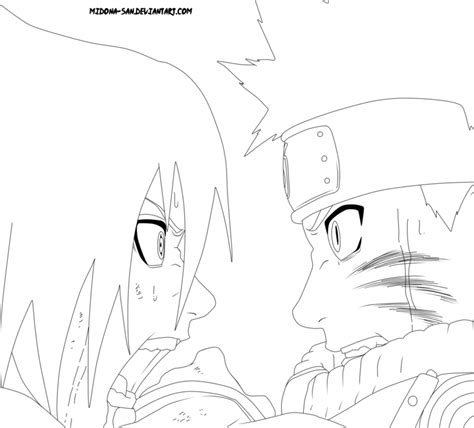 Naruto Coloring Sasuke Vs Madara Coloring Pages