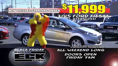 Rusty Eck Ford Black Friday Sale 2014 Youtube
