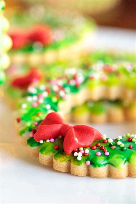 Check out our walnut wreath selection for the very best in unique or custom, handmade pieces from our wreaths shops. Christmas Wreath Shortbread Cookies | Recipe