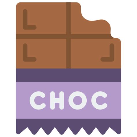 Barra De Chocolate Iconos Gratis De Comida Y Restaurante