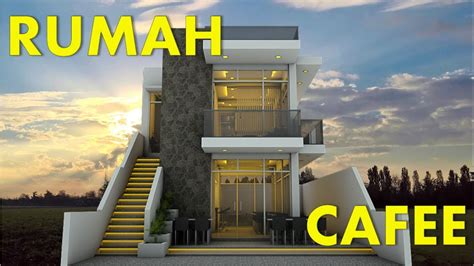 Desain rumah minimalis 2 lantai, biaya jasa desain rumah murah, jasa desain rumah online gratis, jasa interior rumah, jasa desain perencanaan bangunan kesehatan ( rumah sakit, klinik, apotik ), dan. Desain Rumah + Cafe Minimalis Modern - YouTube