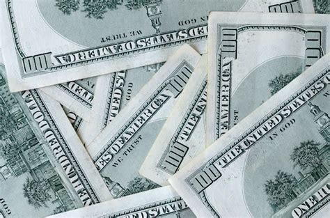 Premium Photo Abstract Backdrop With Many Hundred Dollar Bills Close Up