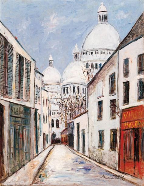 Reproducciones De Bellas Artes Le Sacre Coeur Montmartre De Maurice