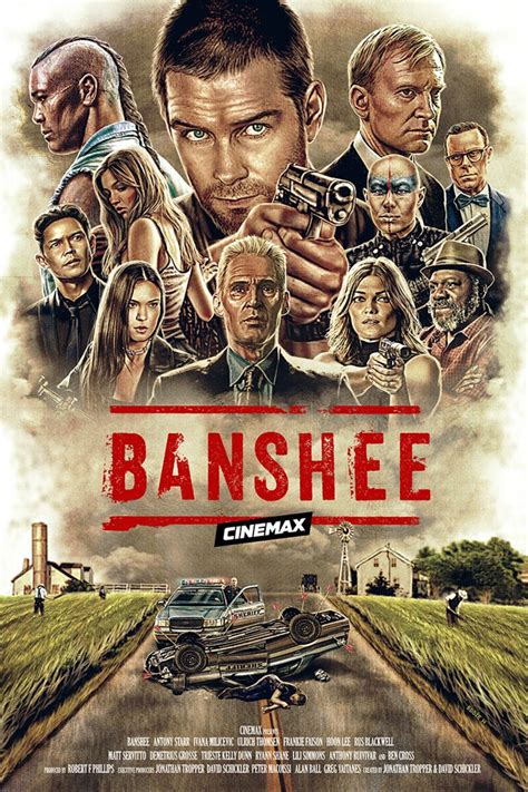 Artstation Banshee Poster Eddie Holly Banshee Cinemax Banshee Tv Banshee Tv Series