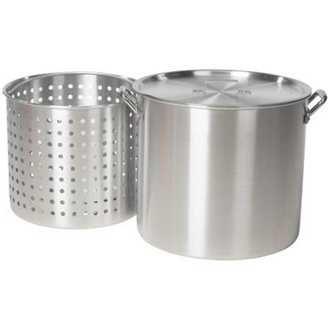 4.9 out of 5 stars with 12 ratings. Outdoor Gourmet 60 qt. Aluminum Pot with Strainer | Academy